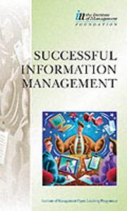 Successful information management : Manage Information Diploma S/NVQ level 5