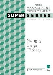 Managing energy efficiency