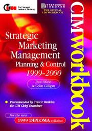 Strategic marketing management 1999-2000 : planning and control, analysis and decision