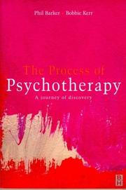 The process of psychotherapy : a journey of discovery