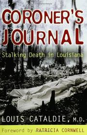 Cover of: Coroner's journal: stalking death in Louisiana