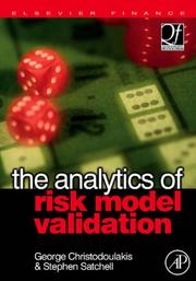 The analytics of risk model validation