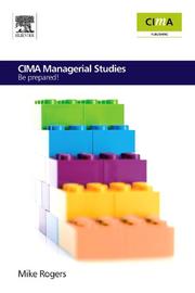 CIMA managerial studies : be prepared
