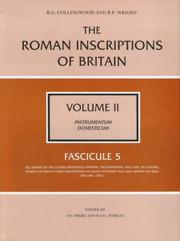 The Roman inscriptions of Britain