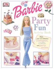 Barbie party fun activity book