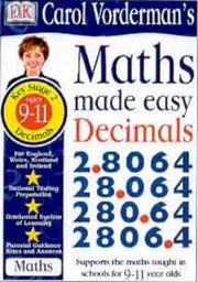 Maths Made Easy (Carol Vorderman's Maths Made Easy) by Carol Vorderman