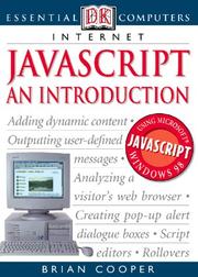 JavaScript : an introduction