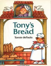 Tony's Bread by Tomie dePaola