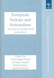 European nations and nationalism : theoretical and historical perspectives