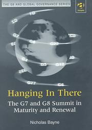 Cover of: Hanging In There: The G7 and G8 Summit in Maturity and Renewal
