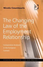 The changing law of the employment relationship : comparative analyses in the European context