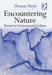 Encountering nature : toward an environmental culture