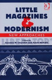 Little magazines & modernism by Suzanne W. Churchill
