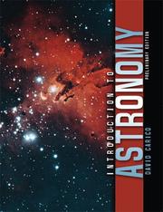 Cover of: Introduction to Astronomy by David Carico