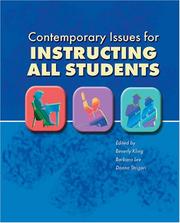 Cover of: Contemporary Issues for Instructing All Students | Beverly Kling