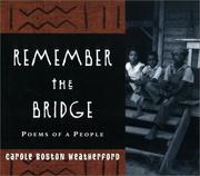 Cover of: Remember the Bridge: Poems of a People