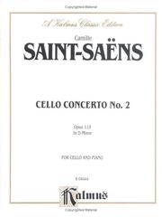 Cover of: Cello Concerto No. 2, Op. 119: Kalmus Edition