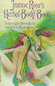 Cover of: Jeanne Rose's Herbal Body Book