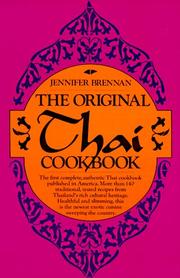 Cover of: The original Thai cookbook