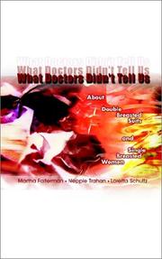 Cover of: What Doctors Didn