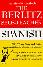Cover of: The Berlitz self-teacher, Spanish