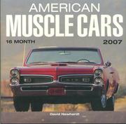 Cover of: American Muscle Cars 2007
