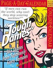 Cover of: Tough Dames Page-A-Day Calendar 2003