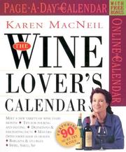 Cover of: The Wine Lover's Page-A-Day Calendar 2005 (Page-A-Day Calendars)