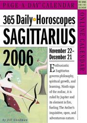 Cover of: 365 Daily Horoscopes Sagittarius 2006
