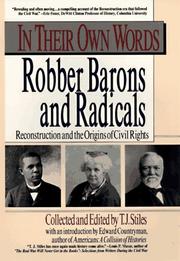 Cover of: In their own words: robber barons and radicals (In Their Own Words)
