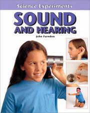 Cover of: Sound and Hearing (Science Experiments) by John Farndon