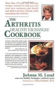 Cover of: The arthritis healthy exchanges cookbook