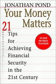 Cover of: Your Money Matters
