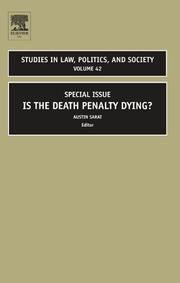 Is the death penalty dying?