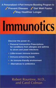 Cover of: Immunotics