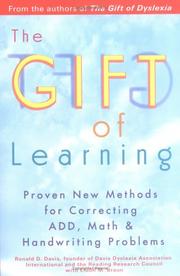 Cover of: The Gift of Learning