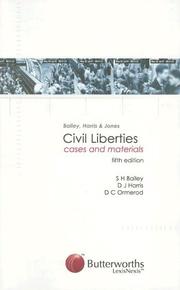 Civil liberties : cases and materials