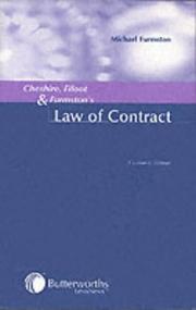 Cheshire, Fifoot and Furmston's law of contract