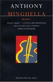 Cover of: Minghella Plays 1 (Methuen World Dramatists)