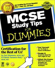 MCSE study tips for dummies