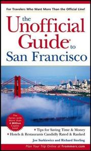 Cover of: The Unofficial Guide to San Francisco