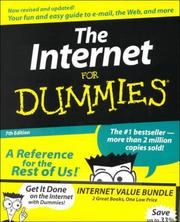 Cover of: Internet for Dummies, Seventh Edition / Internet Directory for Dummies