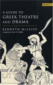 Cover of: A guide to Greek theatre and drama