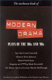 Cover of: The Methuen book of modern drama by introduced by Graham Whybrow.