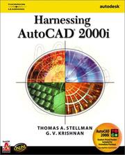 Cover of: Harnessing AutoCAD 2000i