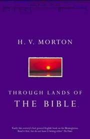 Cover of: Through Lands of the Bible
