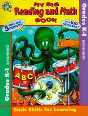 Cover of: My Big Reading & Math Book: K-1 Beginning (High Q Series)