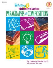 Cover of: Writing & Thinking Skills: Paragraphs and Composition