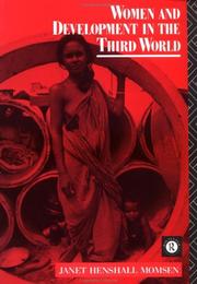 Cover of: Women and development in the Third World