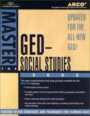 Cover of: Master the GED Social Studies 2002